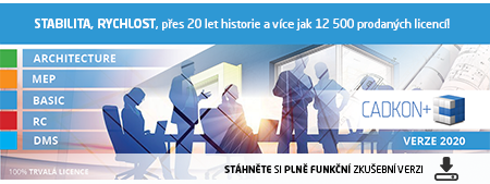CADKON+ RC: Položka na běžný metr