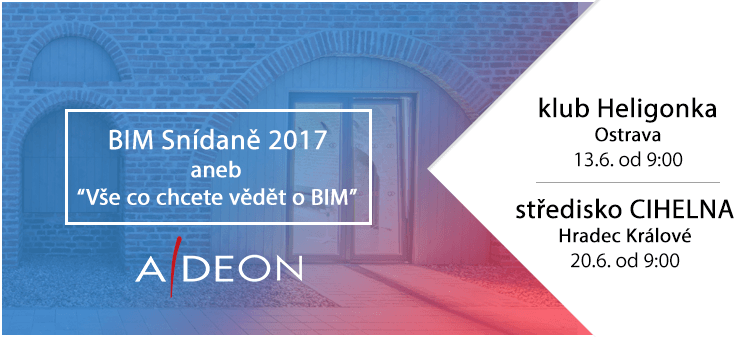 BIM Snídaně 2017 - Vše co chcete vědět o BIM (Hradec Králové)