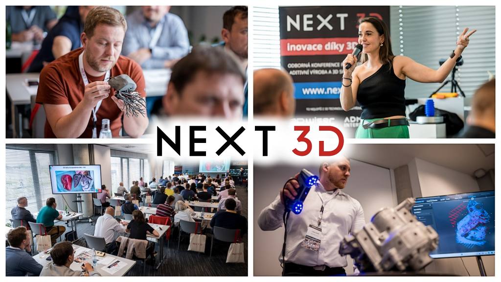 NEXT 3D: Inovace díky 3D tisku (konference)