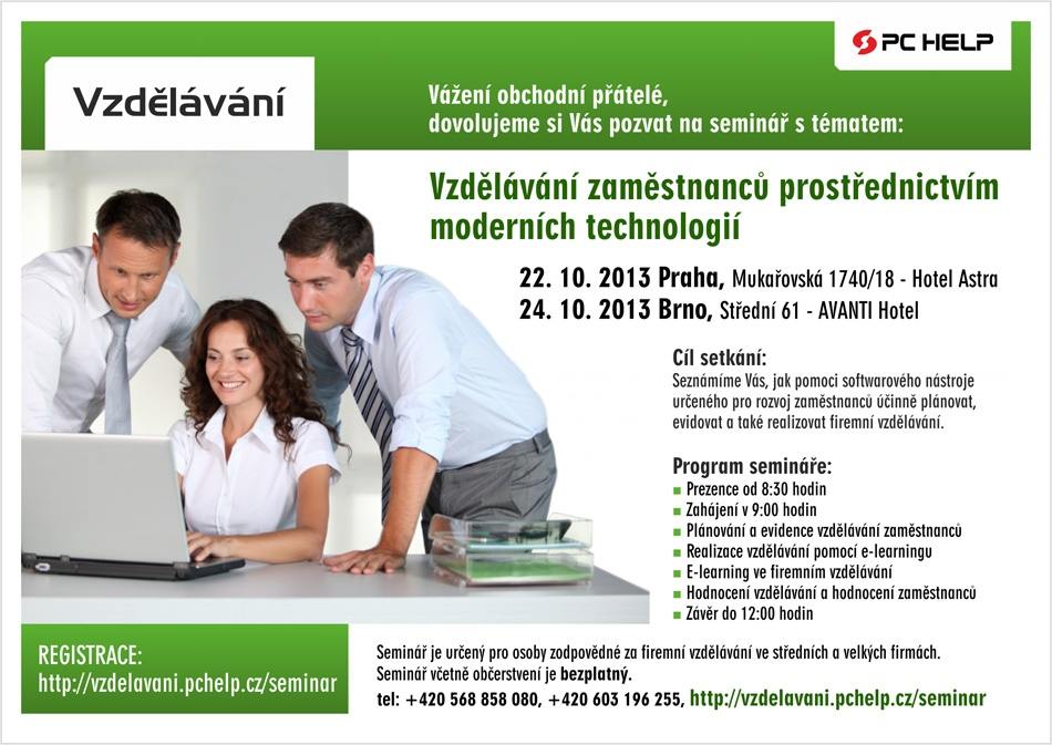 Vzdělávání zaměstnanců prostřednictvím moderních technologií