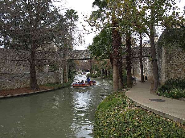 Vodní kanál River Side v San Antoniu 1237855