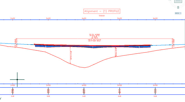 Profil mostu -1144