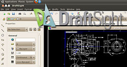 DraftSight na Linuxu -1109