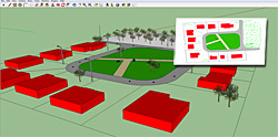 Makro Pythagoras pro export do Google 3D-1109