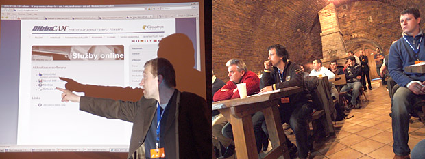 Setkání uživatelů GibbsCAM a Cimantron 2011 v Zaječí -P5061951