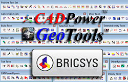 CADPower GeoTools pro Bricsys - 1244