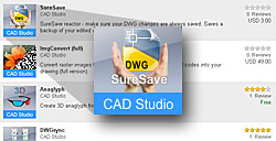 CAD Studio ShureStore v Autodesk Exchange Apps - 1238