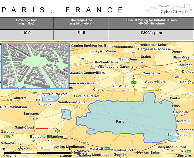 CyberCity 3D Paris 1309