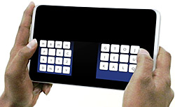 Nove rozlozeni klaves pro tablet KALQ - 1316