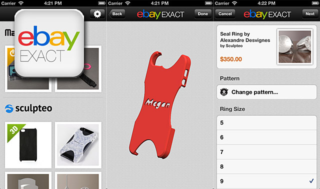Sejmuté obrazovky aplikace eBay Exact eBay exact-screenshots-1330