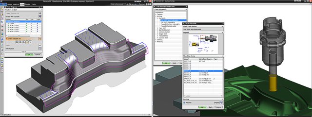 Siemens NX9 CAM a MRL Connect for NX-1343