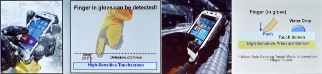 Technologie umožňující práci v rukavicích P-rukavice0