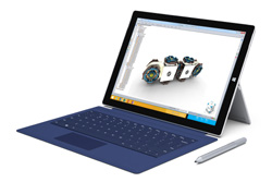 Solid Edge on Surface Pro3