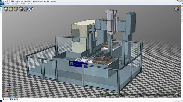 nc simul TAURUS MACHINE