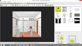Návrh koupelny 3d program