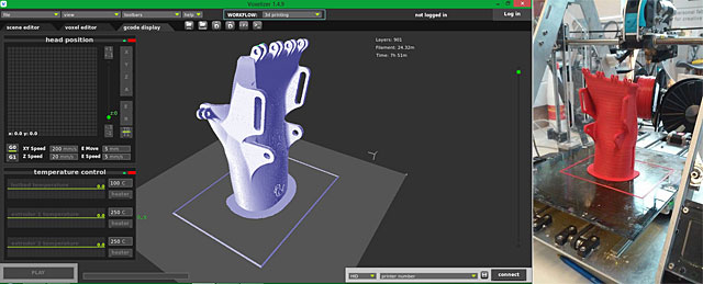 3D návrh ve Voxelizeru a tisk na tiskárně ZMorph 2.0 S (zdroj: ZMorph Team) Voxelizer ZMorph 2 0 S-1608