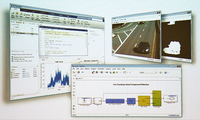 Praktický příklad využití Matlabu a IoT pro sledování provozu vozidel na dálnici (zdroj: Humusoft) DSC04376-1-IoT-priklad-1616