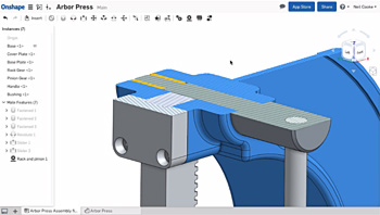 Onshape-arbor press-1620