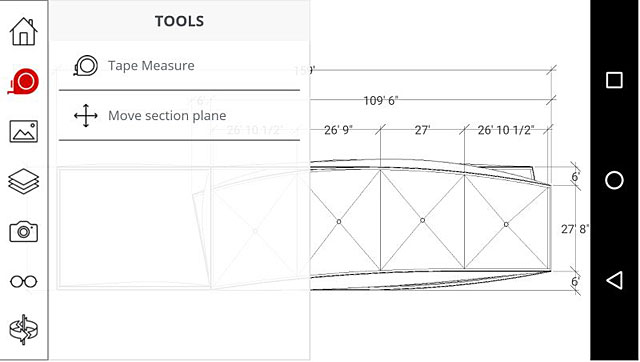 SketchUp – Svinovací metr (zdroj: Nicom) Nicom-Obrazek-02-1639