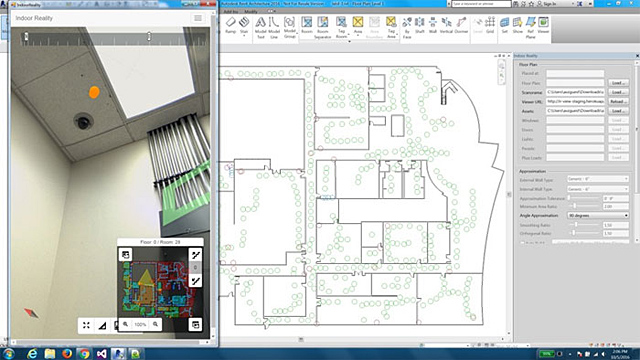 Revit plug-in – detekce vybavení místnosti (zdroj: https://indoorreality.com) Revit-plugin-1716