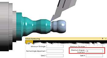 Edgecam 2018R1 B Axis contouring-1748