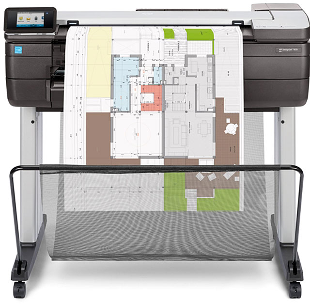 Nová velkoformátová tiskárna HP DesignJet T830 (zdroj: HP, Inc.) T830-24in-1744