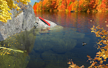 Shaderlight Fall lake small-1833