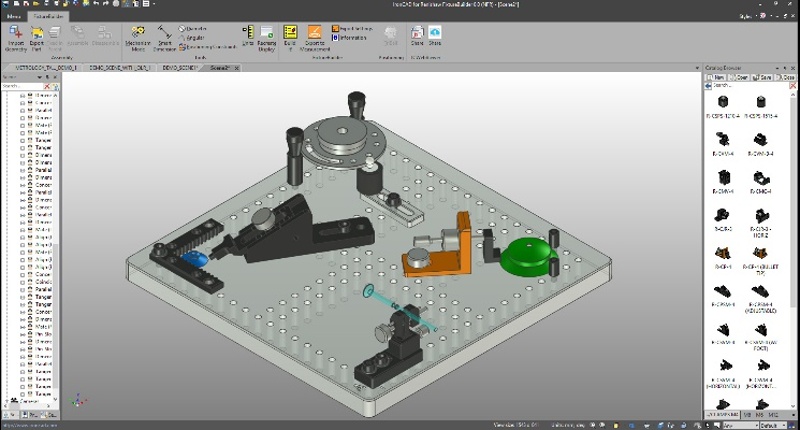 SW FixtureBuilder pro modelovani upinacich systemu Renishaw-2045