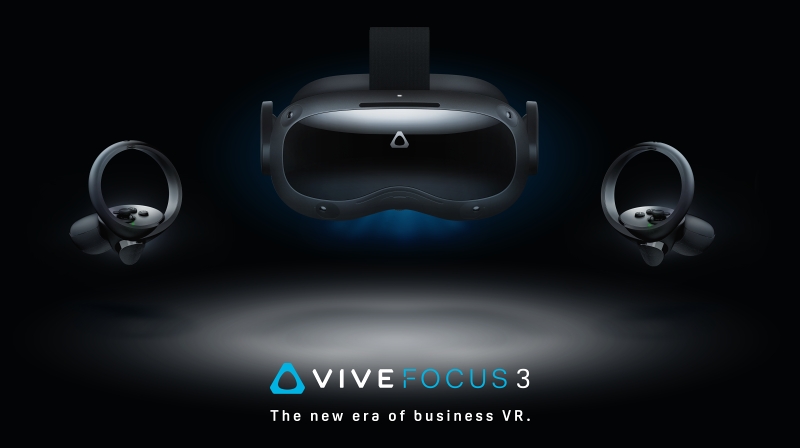 Headset VIVE Focus 3 (zdroj: HTC VIVE) VIVE Focus 3-2120