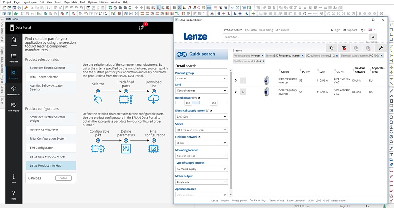 Lenze Easy Product Finder EN-2131