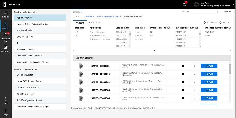 EPLAN ABB e-Configure-2222