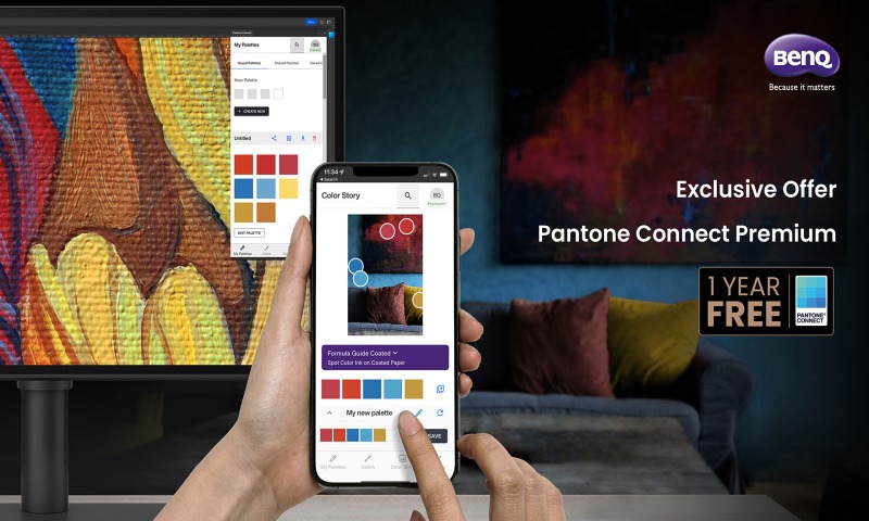 BenQ Pantone Connect-2247