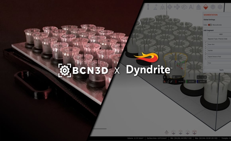 BCN3D Dyndrite VLM Software Slicer 3D printing partnership-2317