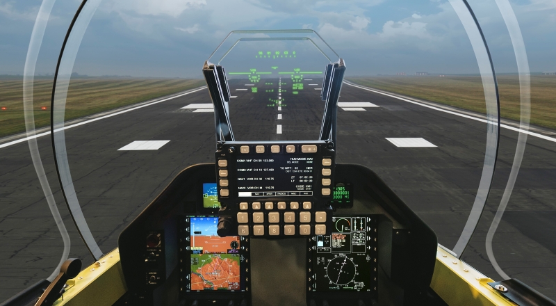 Cockpit L-39NG front REP