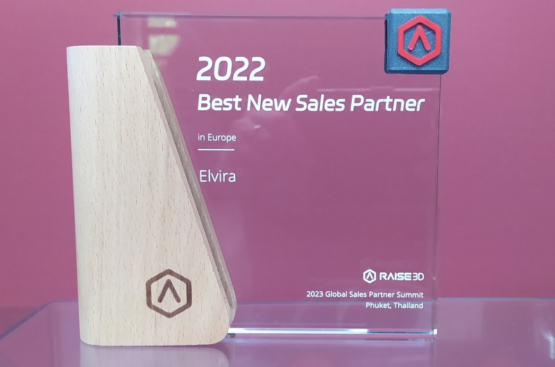 Raise3D Best New Partner 2022-2320