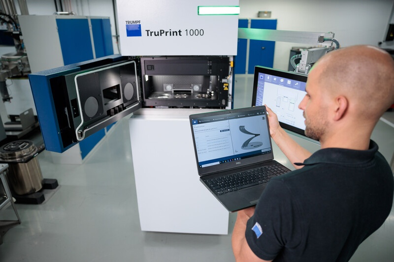 TRUMPF additive manufacturing support free printing 6-2336