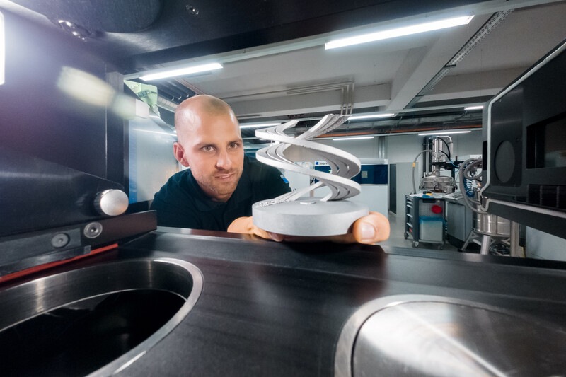 TRUMPF additive manufacturing support free printing 7-2336