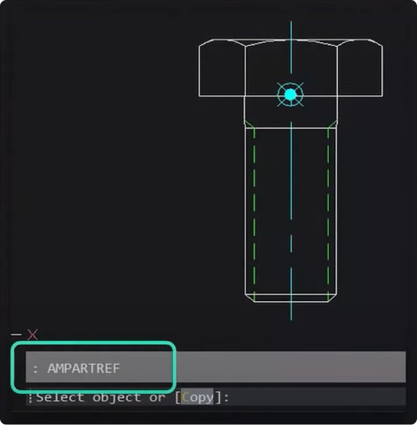 Associative Part List BricsCAD Mechanical-2349