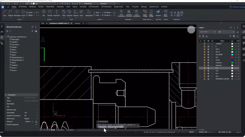 Copy in BricsCAD Mechanical-2349