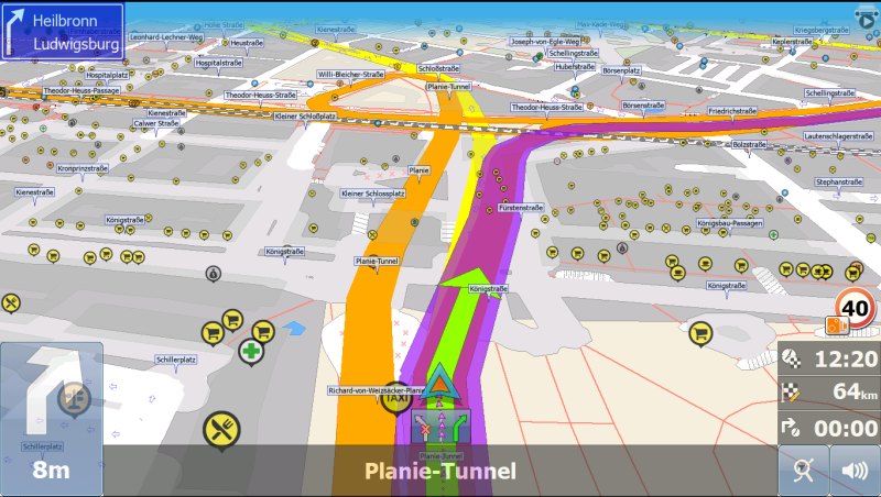 Screenshot PC Navigator 25 Stuttgart-2525