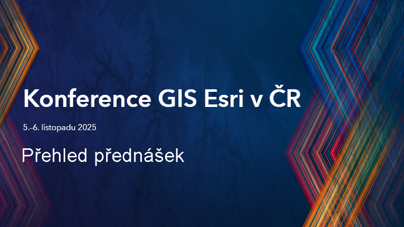 Konference GIS Esri CR-2540