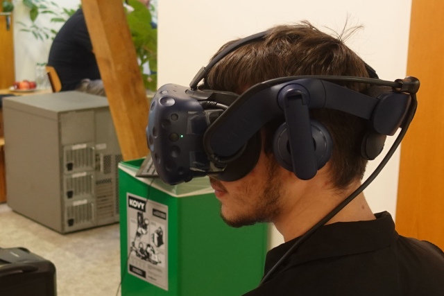 Virtuální realita je výborným nástroje pro komunikaci PLM a BIM projektů (zdroj: Petr Fořt) firma2025 05-2544