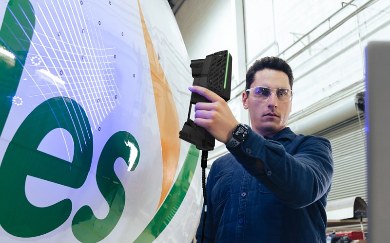 Práce s Creaform Metrology Suitem (zdroj: Creaform) Creaform Metrology Suite-4-2545