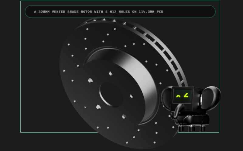 320mm brzdovy kotouc-2609