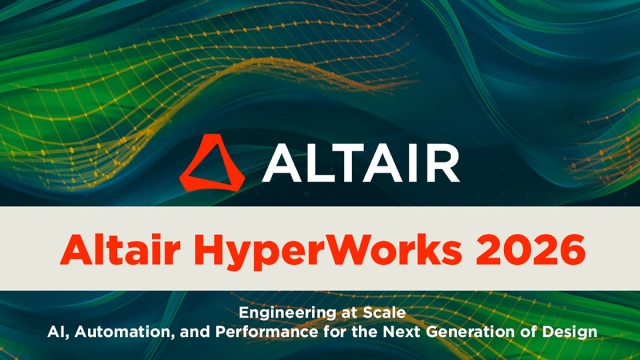 Altair HyperWorks je nyní ve verzi 2026 (zdroj: Advanced Engineering) Altair HyperWorks 2026 2609