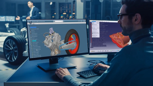 CAD pracoviště s 3DEXPERIENCE | CATIA a CATIA V5 (zdroj: Technodat) CAD pracoviste-2609