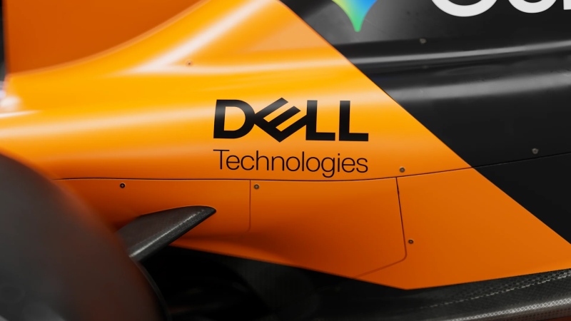 Dell Logo McLaren-2609