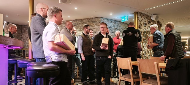 Snímek z předávání cen partnerům Studeru (foto KH) Studer motion meeting ceny 2026-2608