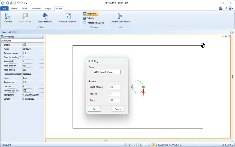 ABViewer g-code-drilling-2613