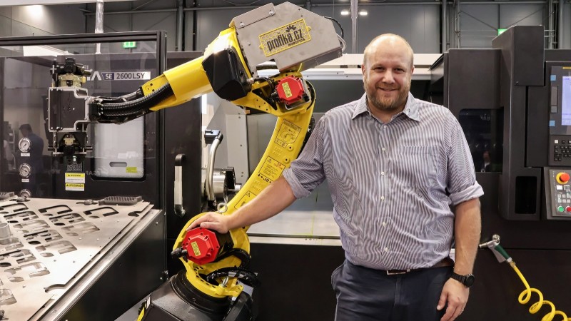 Jakub Kaufman a roboticka bunka RoboStack Easy -2615